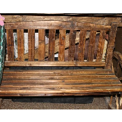 Wagon Wheel Bench (WD126)