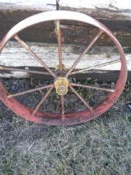 Steel Wagon Wheel (WD130)
